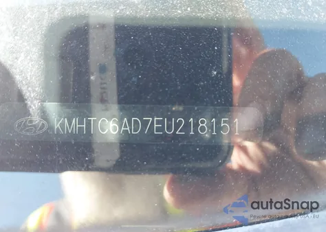 2014 Hyundai Veloster Base W/Black from USA, damaged, VIN KMHTC6AD7EU218151